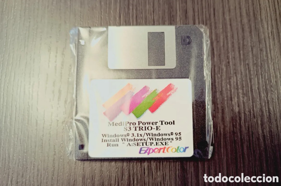Videojuegos y consolas: Lote Antiguos Drivers PC Discos 3 1/2&rdquo; - Foto 6