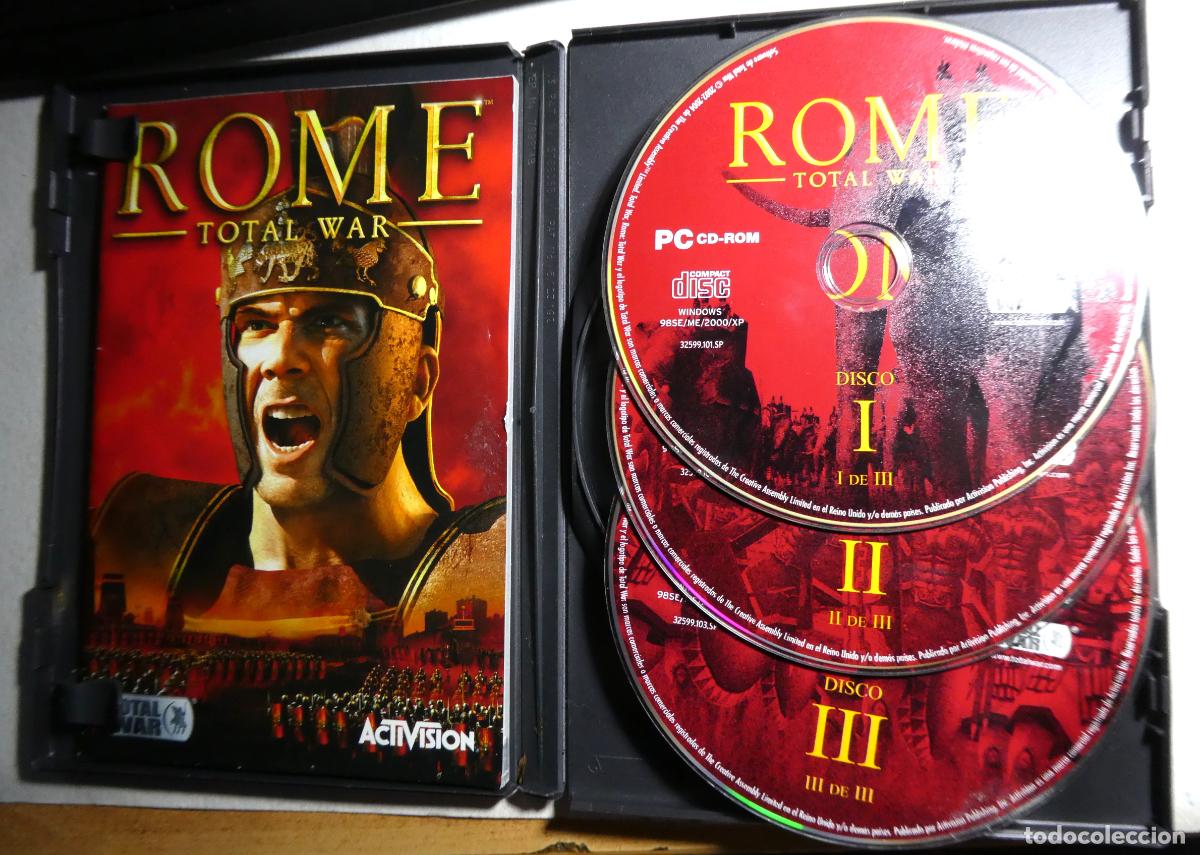 Videojuegos y consolas: Rome Total War ,3 discos completamente en Castellano - Foto 2