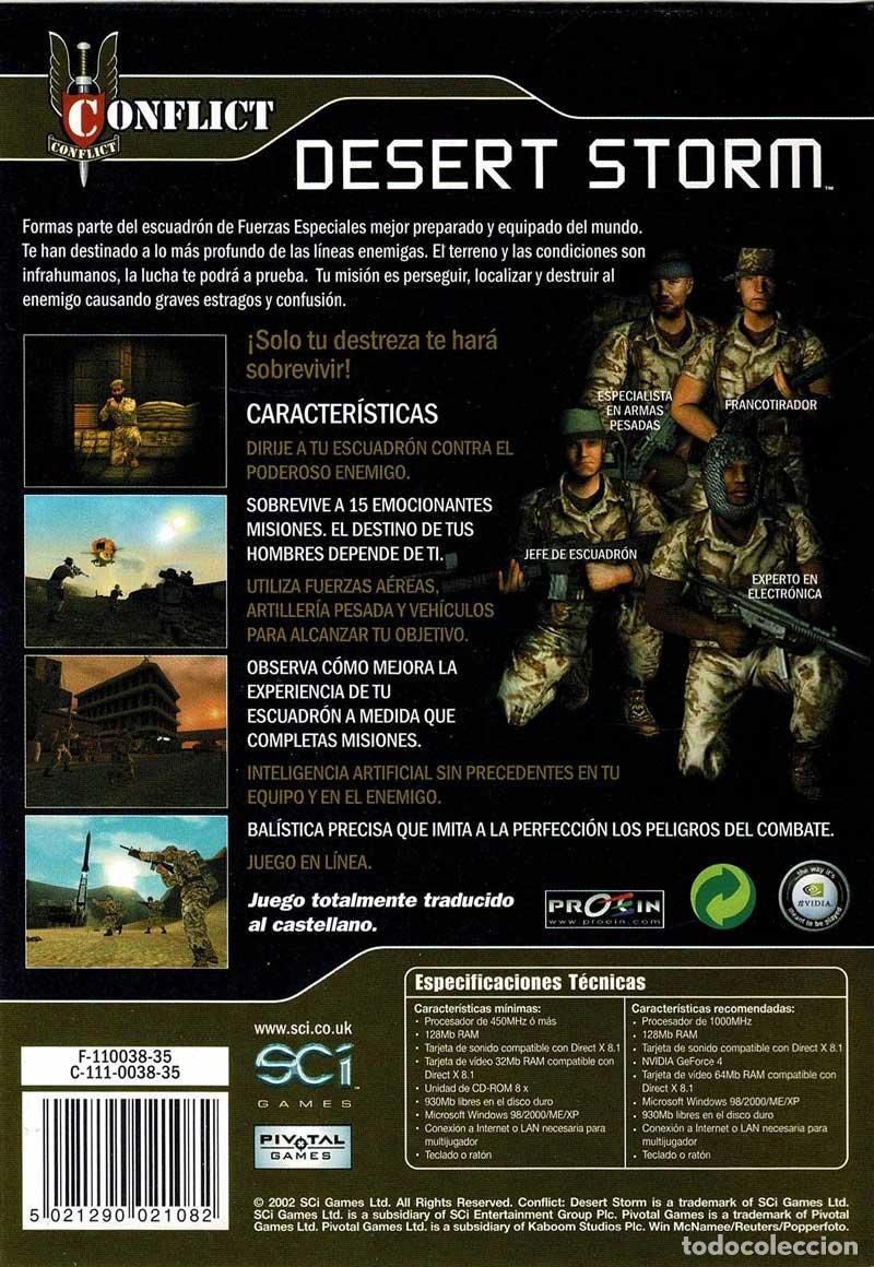 Videojuegos y consolas: Conflict: Desert Storm. PC - Foto 2