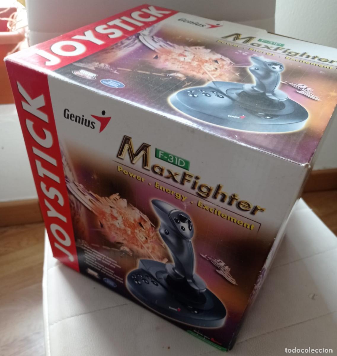 Videojuegos y consolas: Joystick Genius MaxFighter F-31D (con caja) - Foto 2