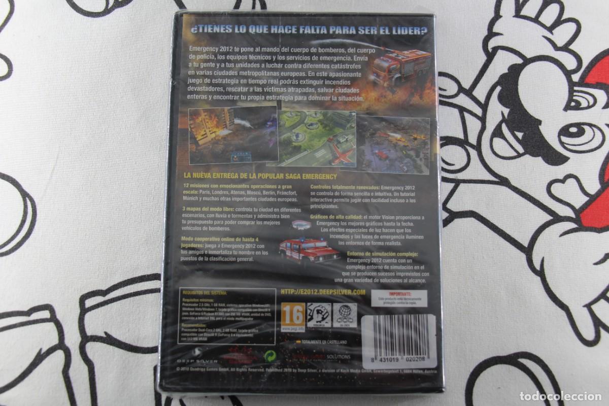 Videojuegos y consolas: PC EMERGENCY 2012 NUEVO PRECINTADO PAL ESPA&Ntilde;A - Foto 2