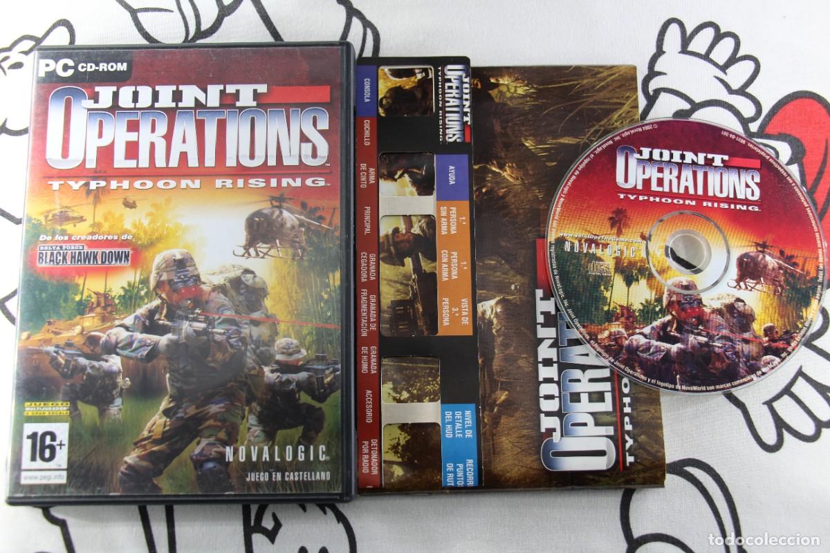 Videojuegos y consolas: PC JOINT OPERATIONS TYPHOON RISING COMPLETO PAL ESPA&Ntilde;A - Foto 1