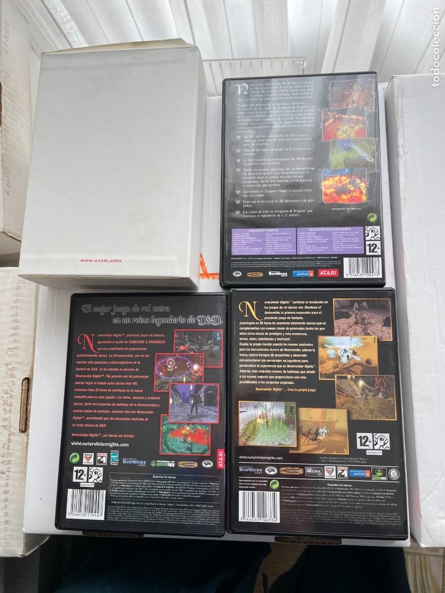 Videojuegos y consolas: FORGOTTEN REALMS NEVERWINTER NIGHTS DELUXE EDITION PC CD ROM - Foto 8