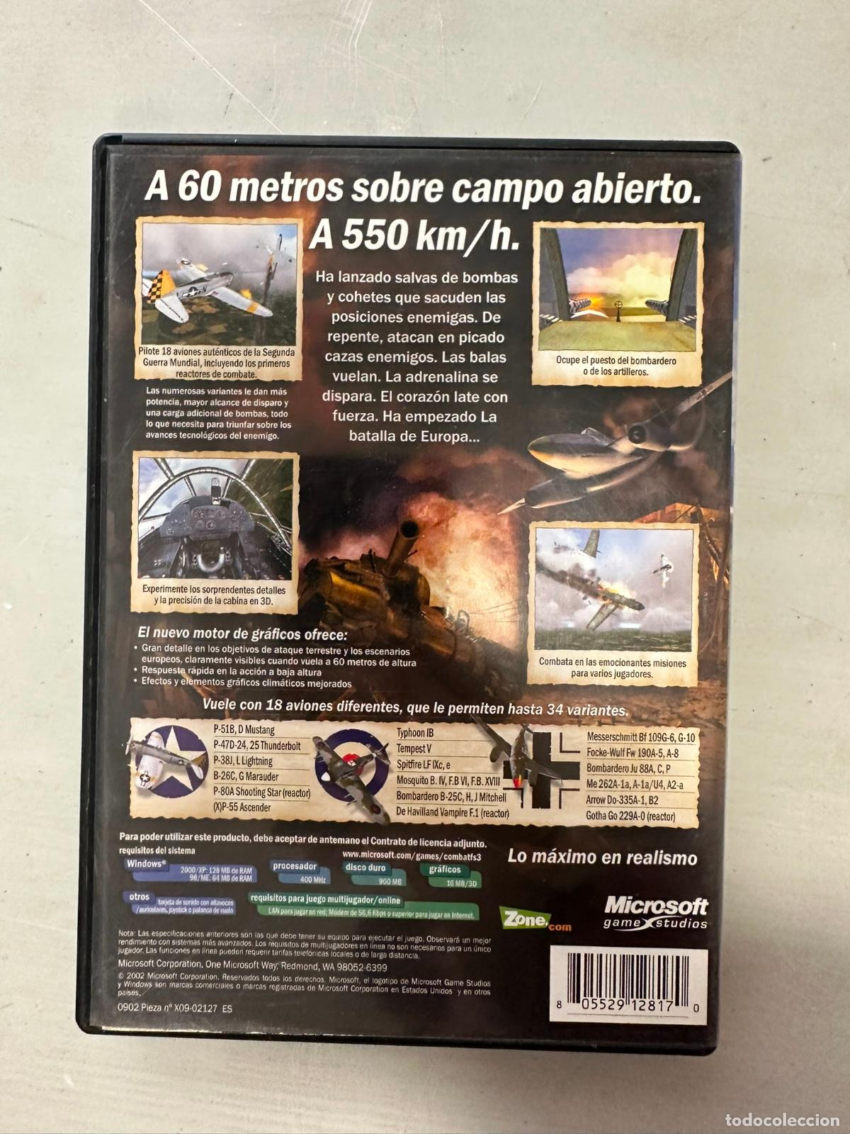 Videojuegos y consolas: Combat flight simulator 3 - PC - - Foto 4