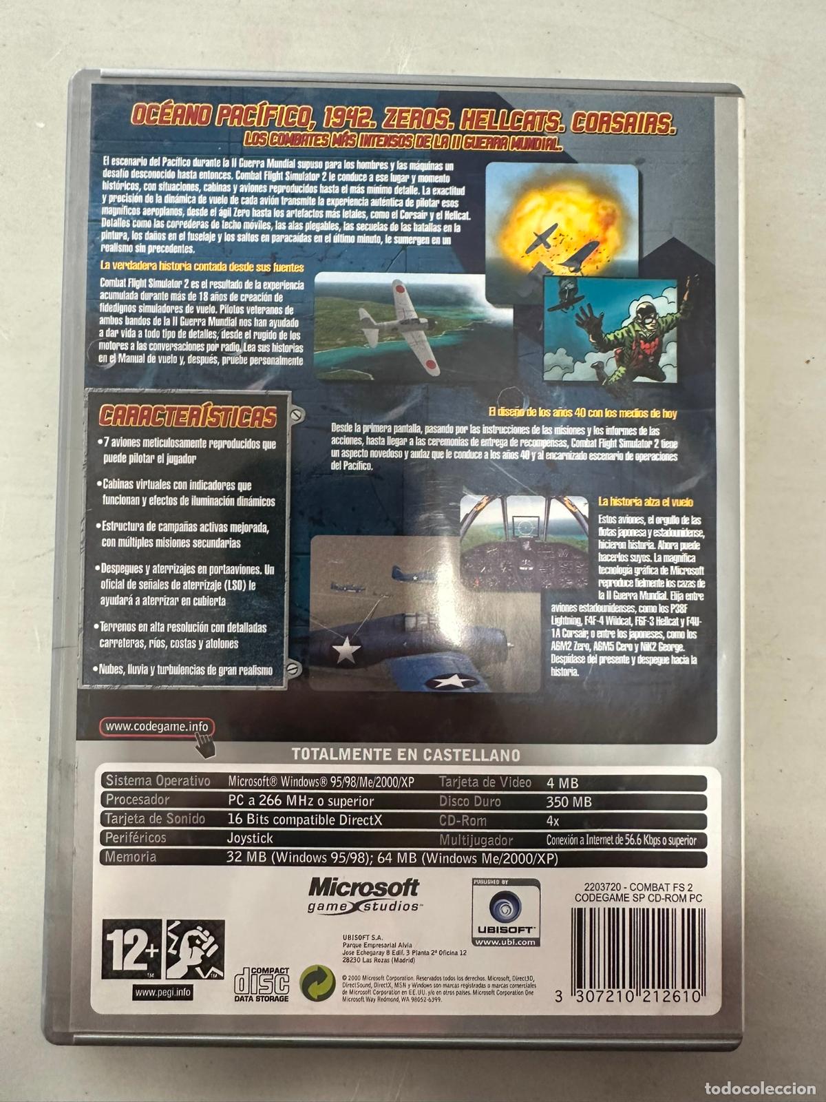 Videojuegos y consolas: Combat flight simulator 2 - PC - - Foto 4