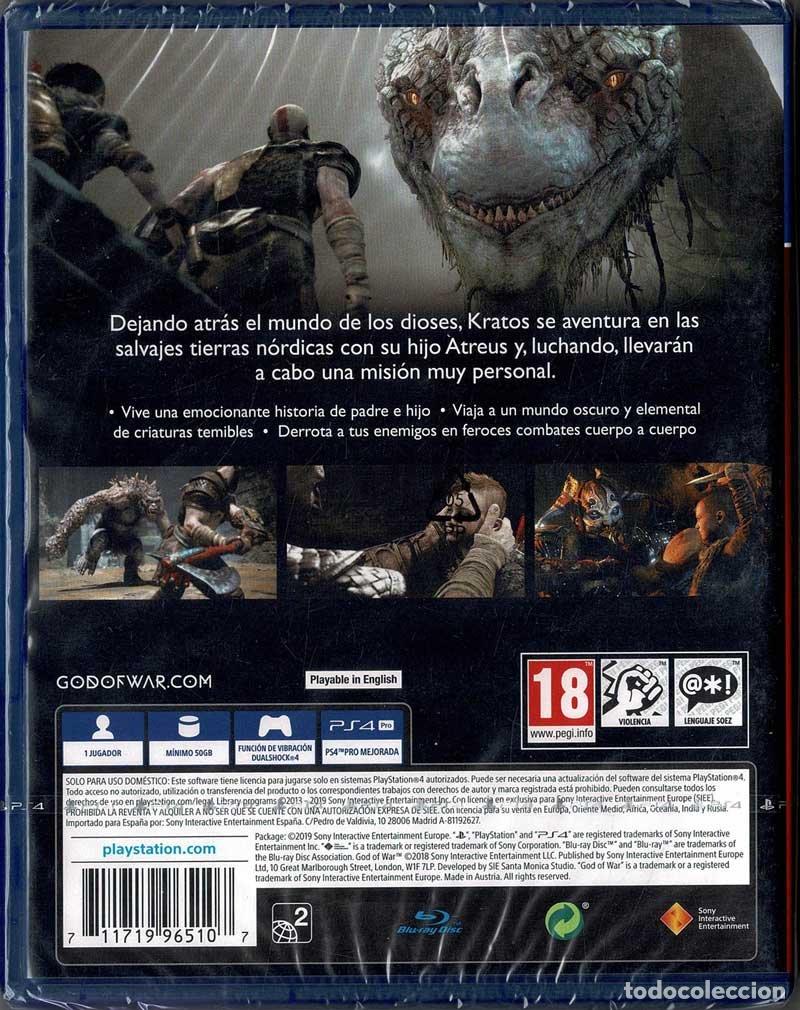 Videojuegos y consolas: God of War. PS4 (precintado) - Foto 2