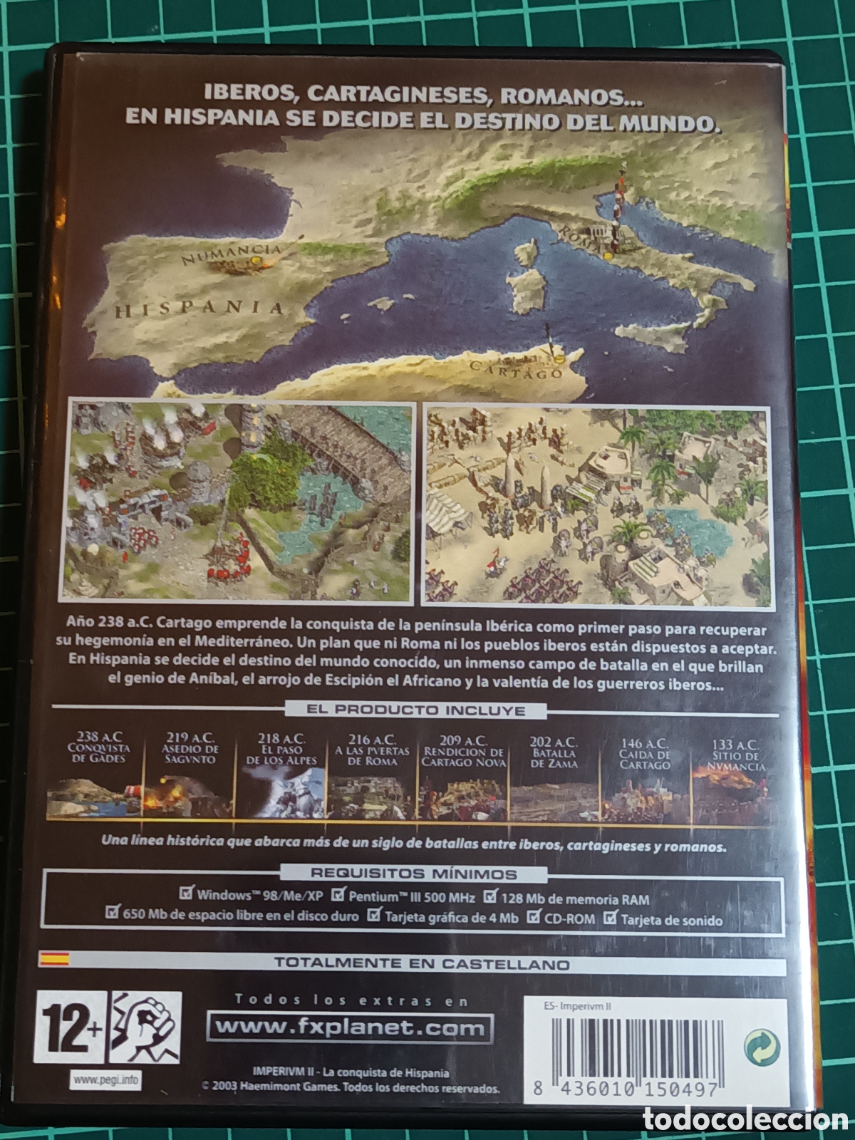 Videojuegos y consolas: Imperium II pc cd rom - Foto 2