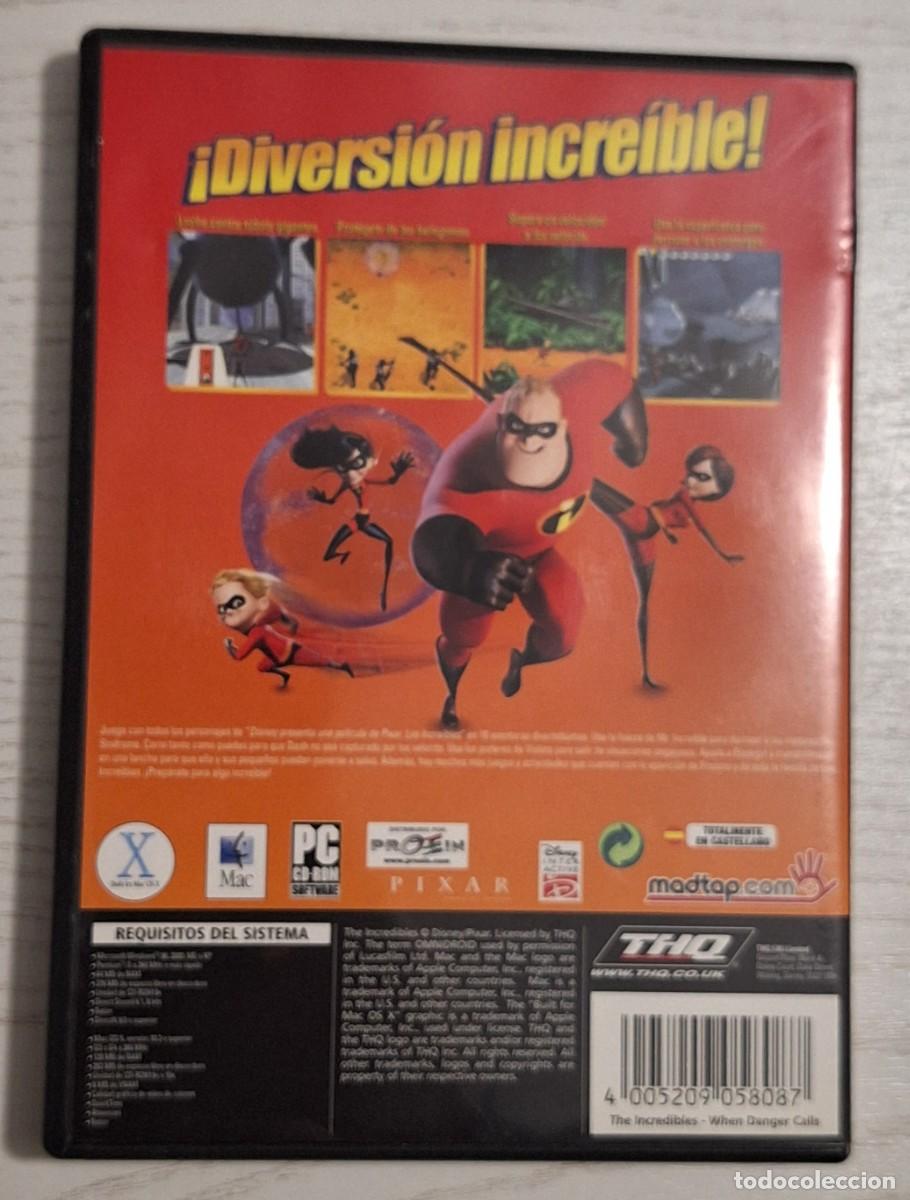 Videojuegos y consolas: JUEGO PARA PC: LOS INCRE&Iacute;BLES: CUANDO SE ACERCA EL PELIGRO - Foto 2