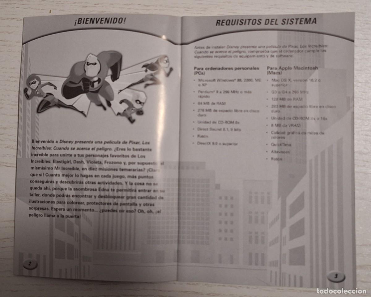 Videojuegos y consolas: JUEGO PARA PC: LOS INCRE&Iacute;BLES: CUANDO SE ACERCA EL PELIGRO - Foto 6
