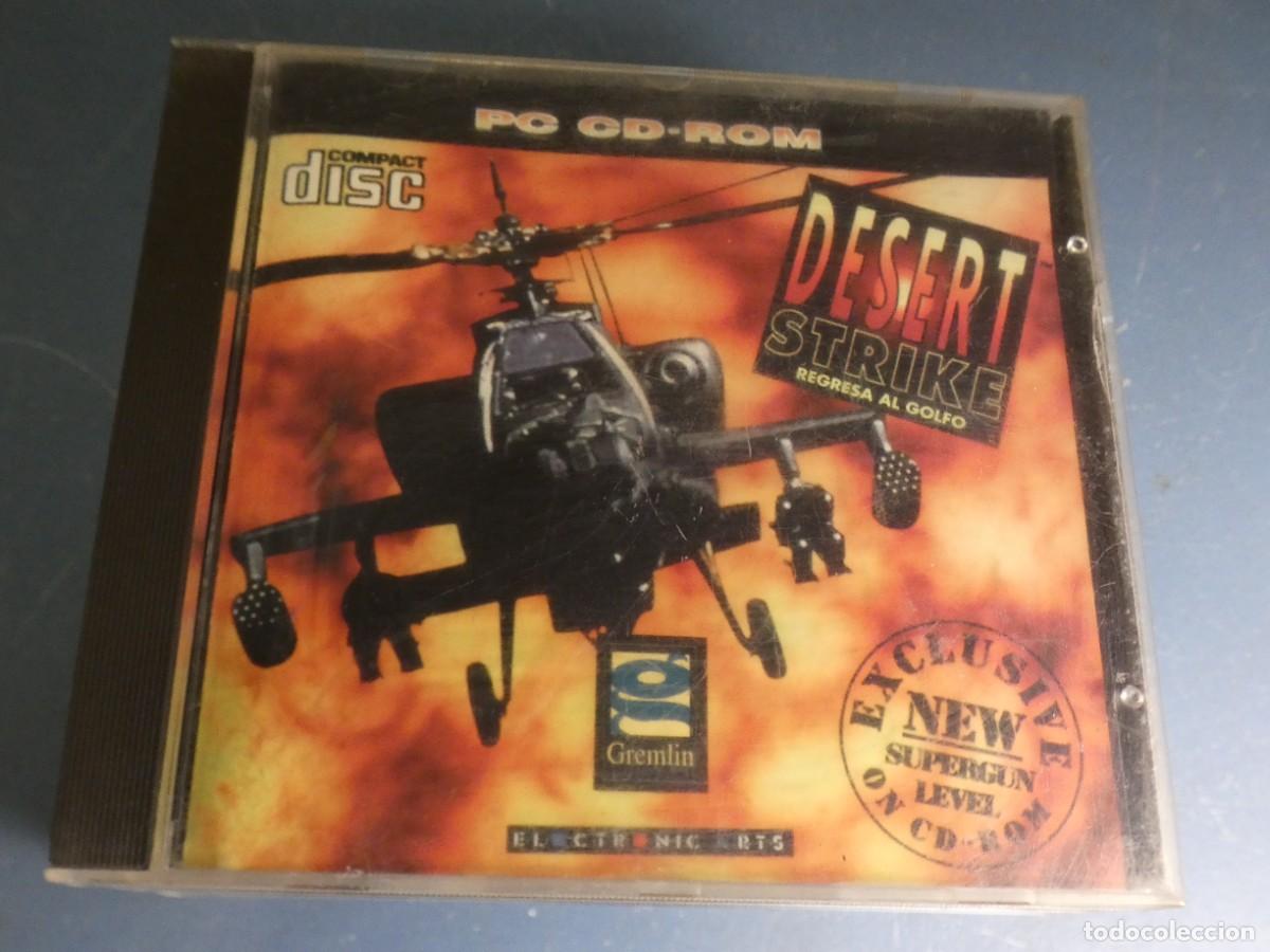 Videojuegos y consolas: ARKANSAS1980 JUEGO PC CD DISCO CORRECTO DESERT STRIKE - Foto 1