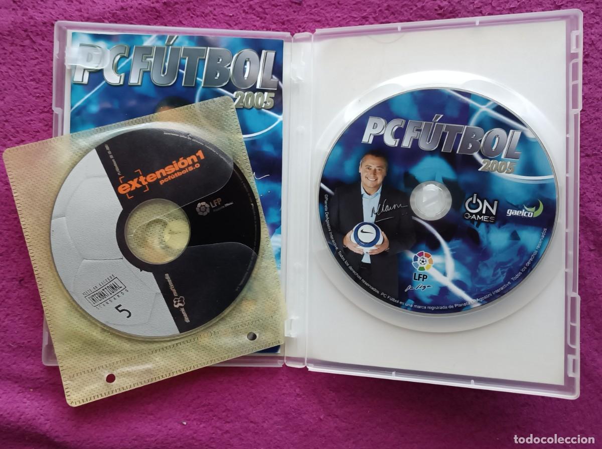 Videojuegos y consolas: PC F&uacute;tbol 2005 + extensi&oacute;n 1 - Foto 2