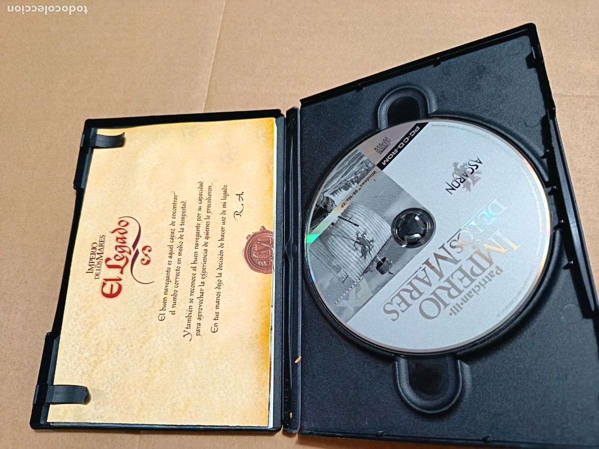 Videojuegos y consolas: PATRICIAN III. IMPERIO DE LOS MARES. PC CON INSTRUCCIONES. - Foto 3