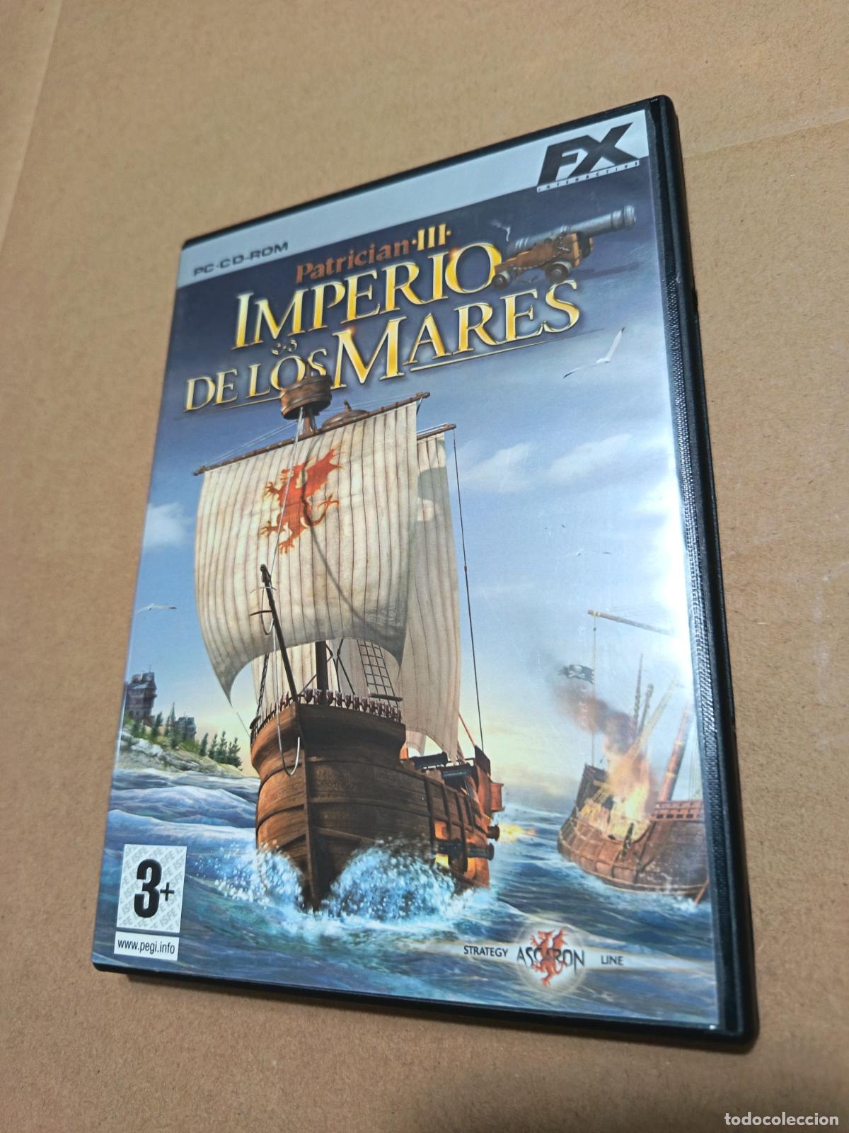 Videojuegos y consolas: PATRICIAN III. IMPERIO DE LOS MARES. PC CON INSTRUCCIONES. - Foto 1