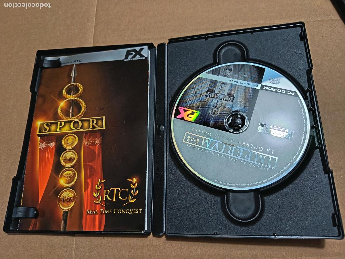 Videojuegos y consolas: IMPERIUM. LA GUERRA DE LAS GALIAS. PC CON INSTRUCCIONES. - Foto 3