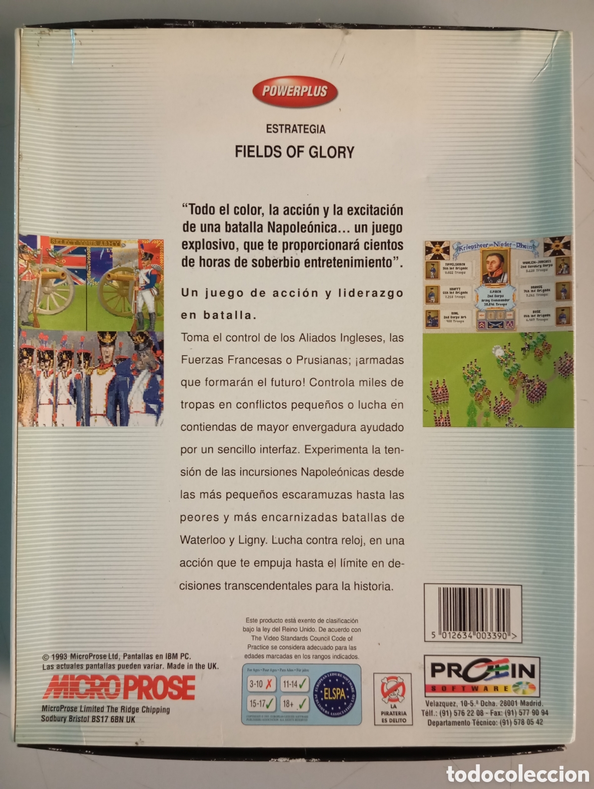 Videojuegos y consolas: Juego PC Fields Of Glory - Foto 2