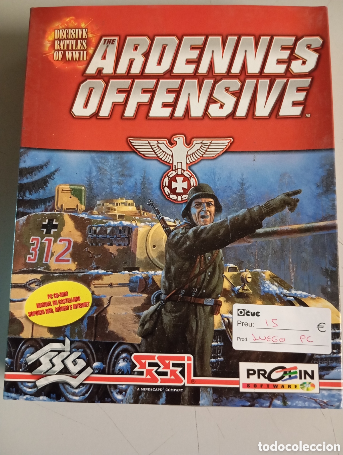 Videojuegos y consolas: Juego PC The Ardennes Offensive - Foto 1
