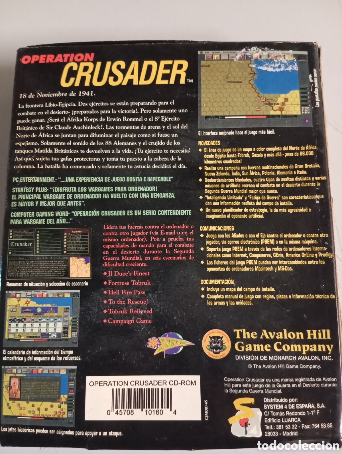 Videojuegos y consolas: Juego PC Operation Crusader - Foto 2