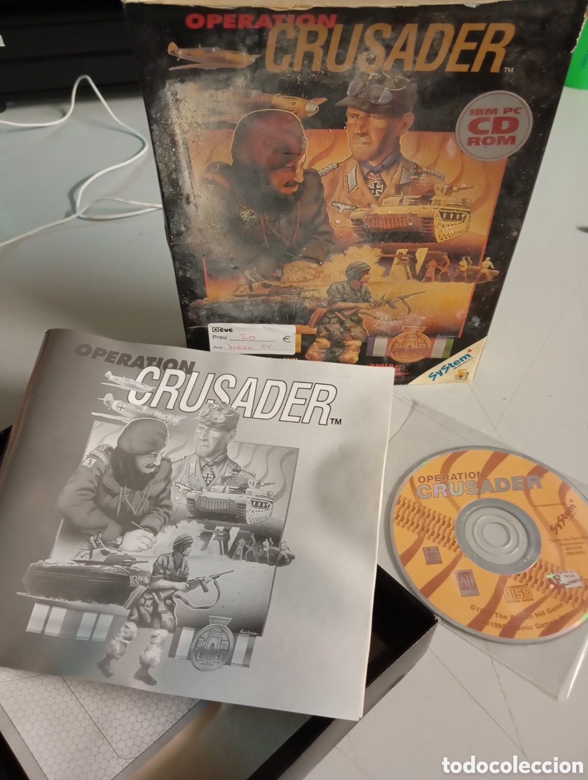 Videojuegos y consolas: Juego PC Operation Crusader - Foto 3