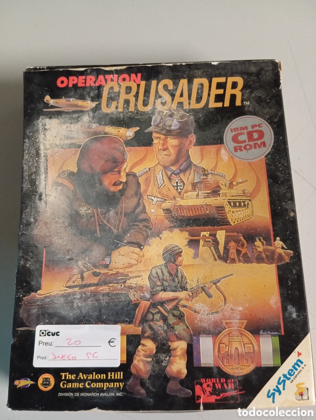 Videojuegos y consolas: Juego PC Operation Crusader - Foto 1