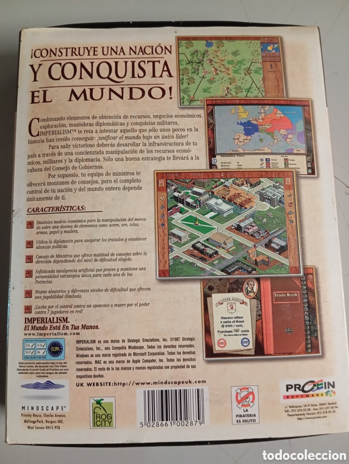 Videojuegos y consolas: Juego PC Imperialism - Foto 2