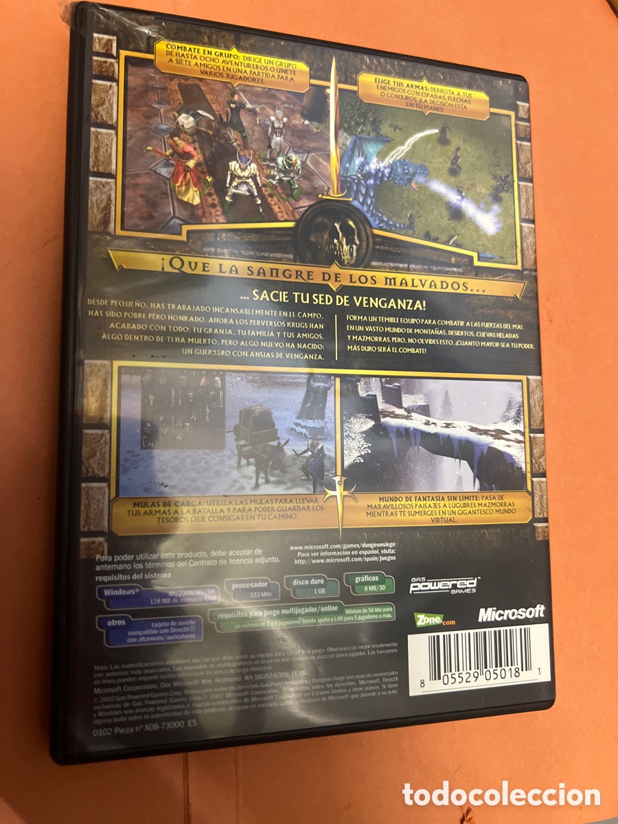 Videojuegos y consolas: T1/A2/71. PC&nbsp; 99 dungeons siege&nbsp;&nbsp;&nbsp; -juego de pc - Foto 2