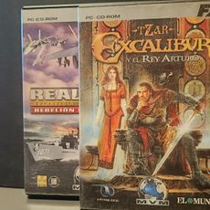 indivisible 2 juegos pc fx real war+ excalibur - Compra venta en ...