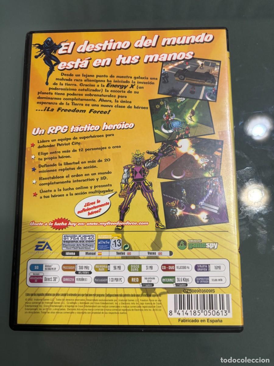 Videojuegos y consolas: FREEDOM FORCE para PC en castellano - Foto 2