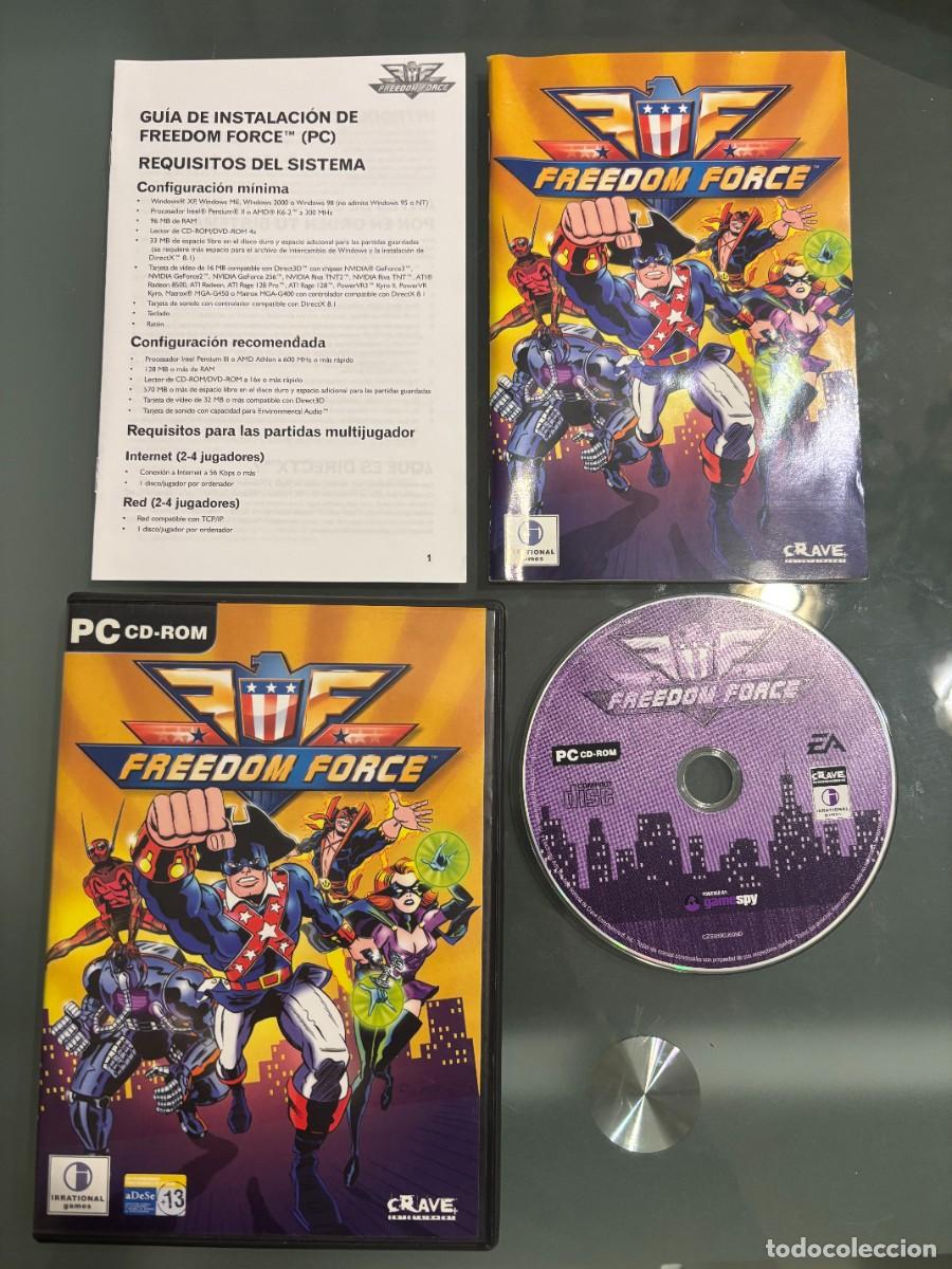 Videojuegos y consolas: FREEDOM FORCE para PC en castellano - Foto 3