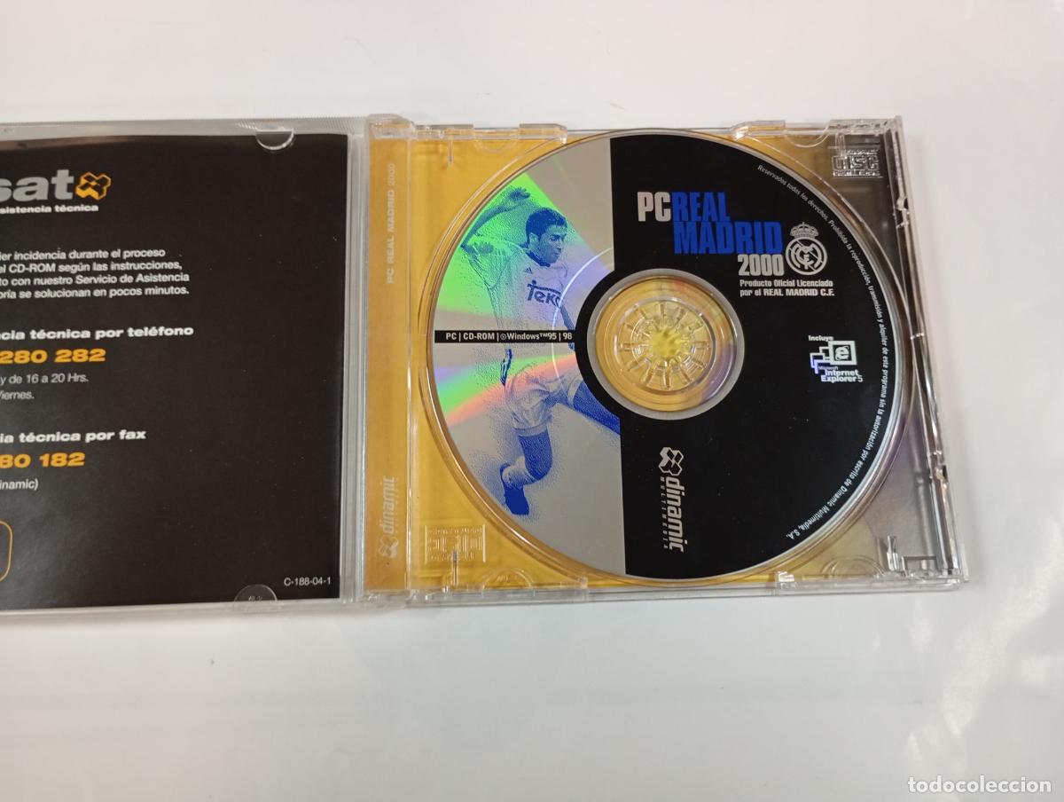 Videojuegos y consolas: PC REAL MADRID. 2000. DINAMIC MULTIMEDIA. PC CD-ROM. TDKV139 - Foto 2