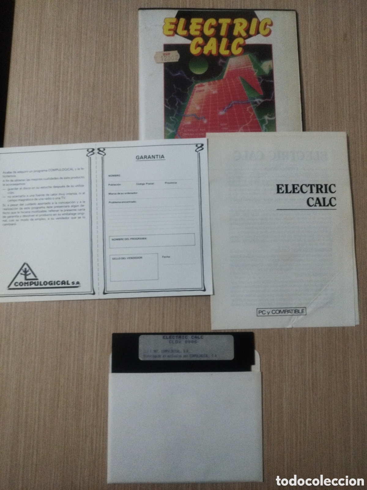 Videojuegos y consolas: ELECTRIC CALC - COMPULOGICAL (1987) - PC - Foto 4
