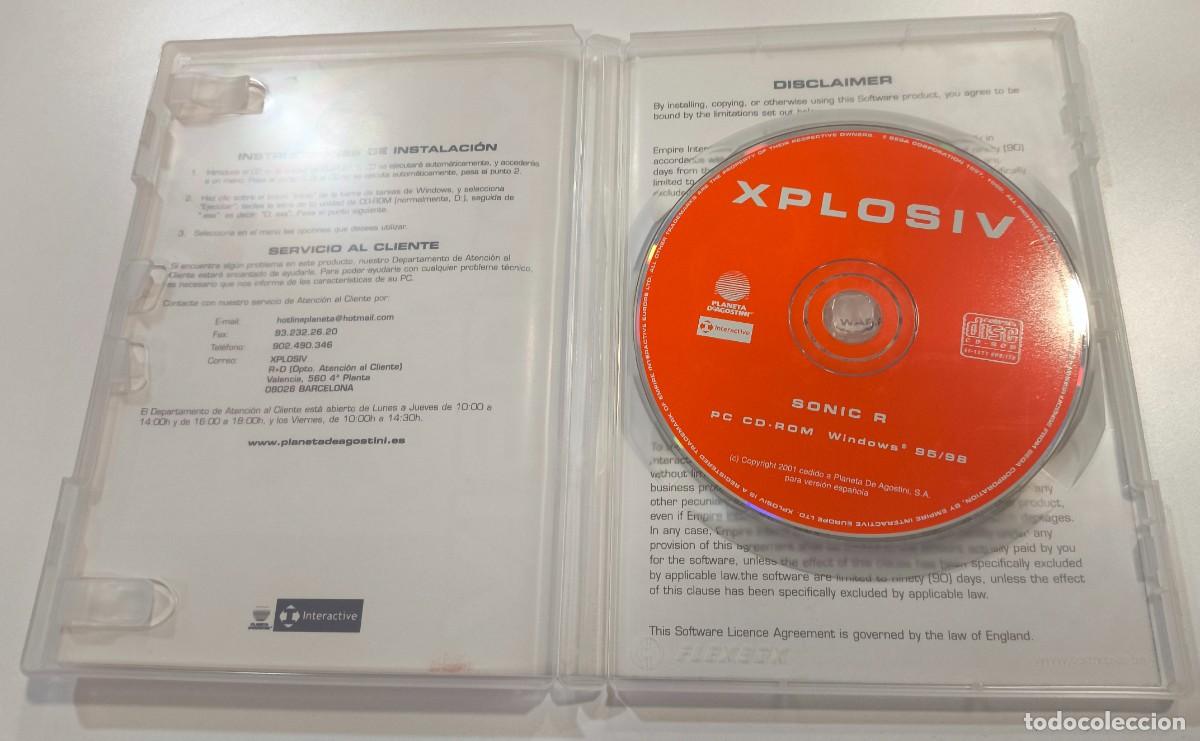 Videojuegos y consolas: JUEGO DE PC , XPLOSIV - SEGA PC SONIC R - Foto 2