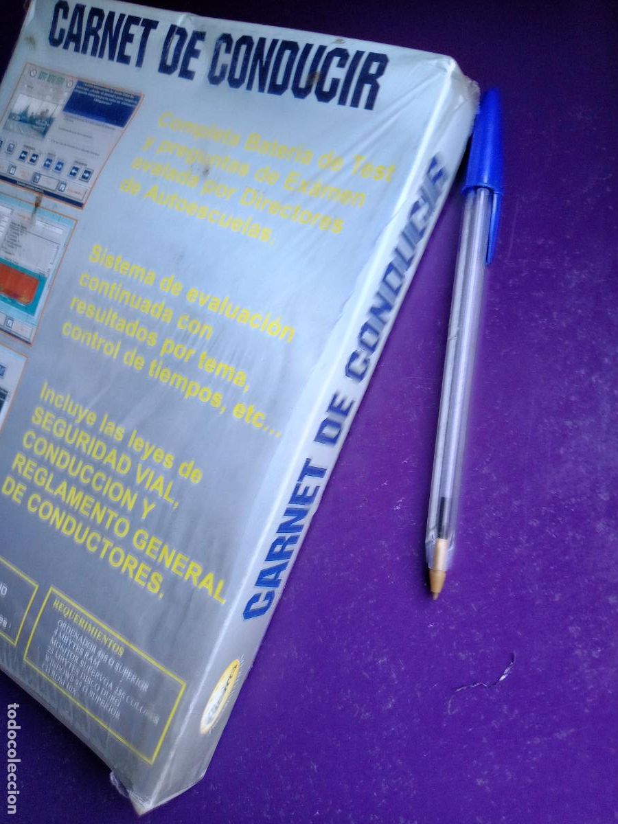 Videojuegos y consolas: CARNET DE CONDUCIR - CURSO INTERACTIVO - PC CD-ROM - TRAFICO - PRECINTADO - Foto 3
