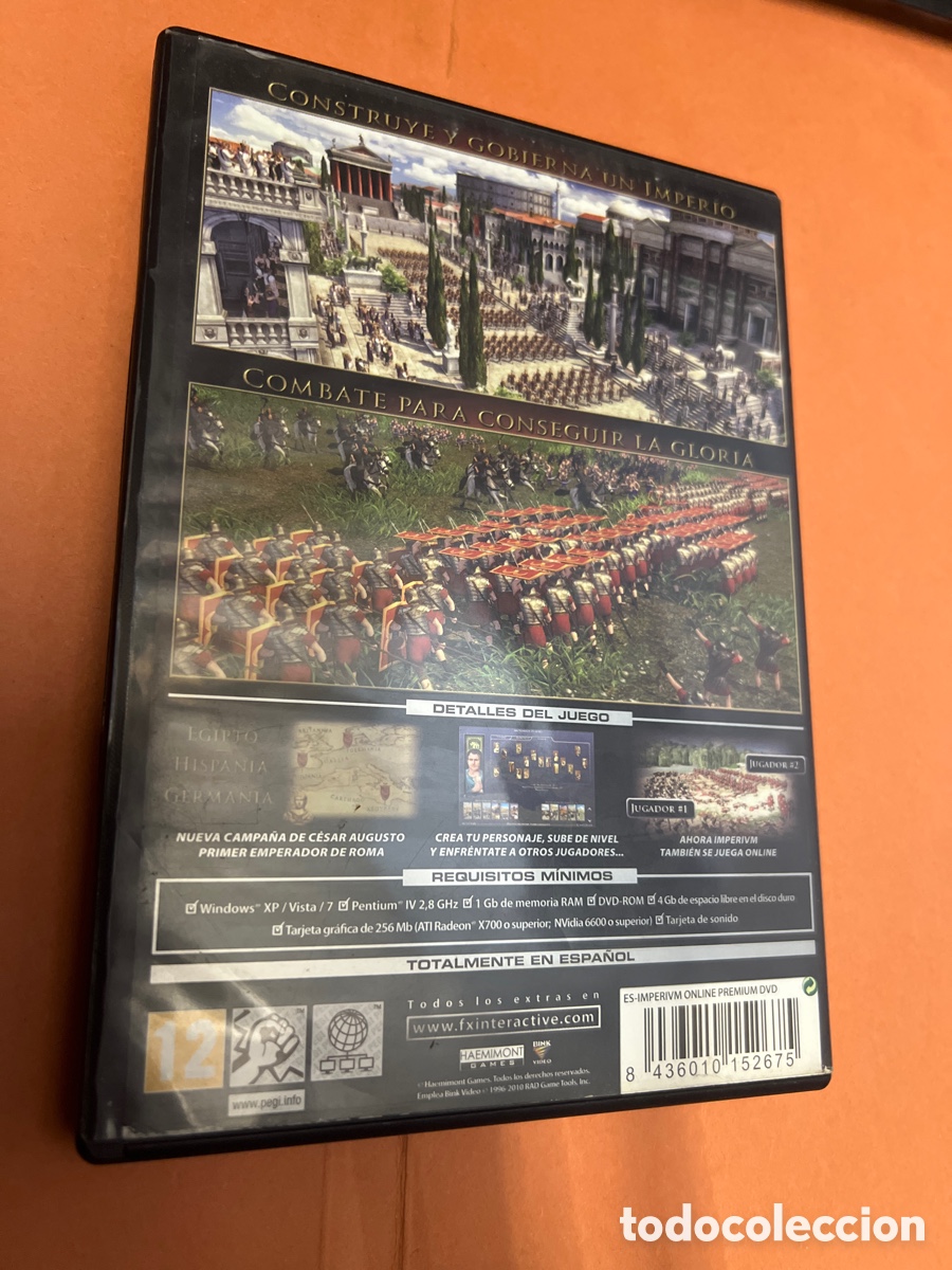 Videojuegos y consolas: T1/A2/77. JUEGO PC - IMPERIUM IMPERIVM. ONLINE. - Foto 2