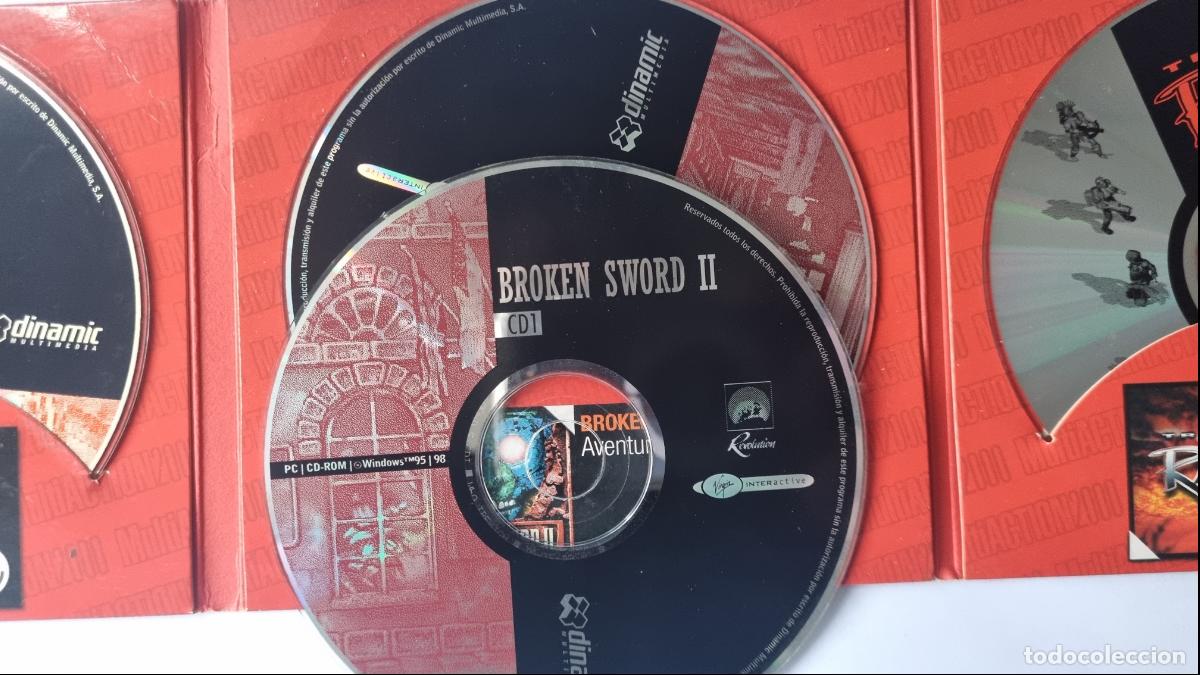 Videojuegos y consolas: Multi Action 2000, (Ignition, Broken Sword II, Tribal Rage) PC, CD-ROM, 4 CDs (Dinamic Multimedia) - Foto 5
