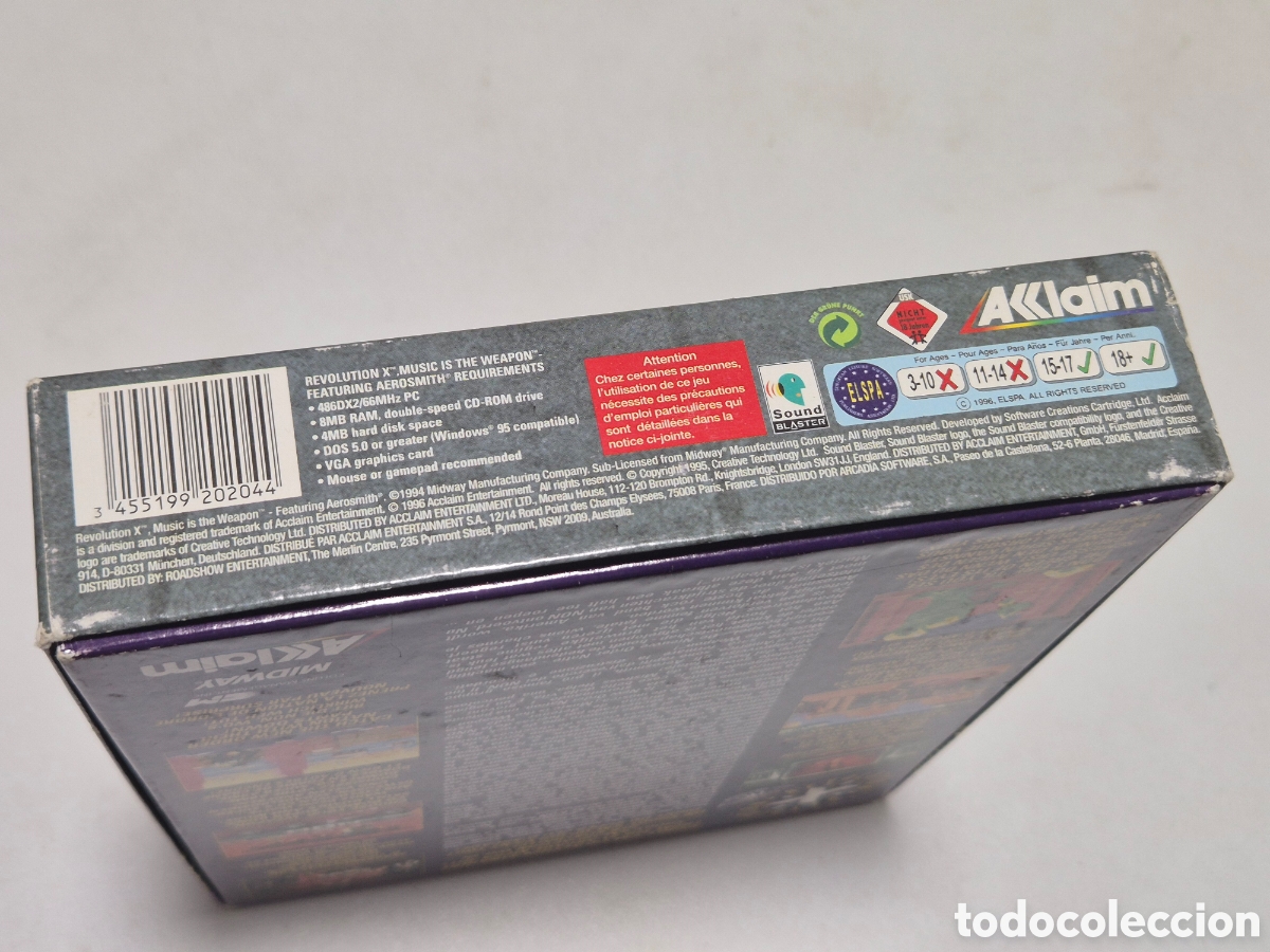 Videojuegos y consolas: REVOLUTION X . Cd . Pc. - Foto 3