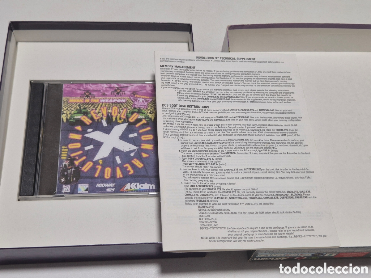 Videojuegos y consolas: REVOLUTION X . Cd . Pc. - Foto 5