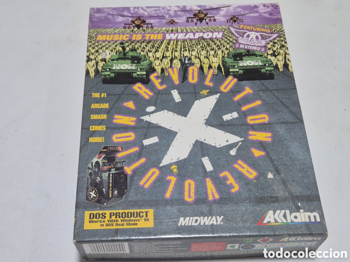 Videojuegos y consolas: REVOLUTION X . Cd . Pc. - Foto 1
