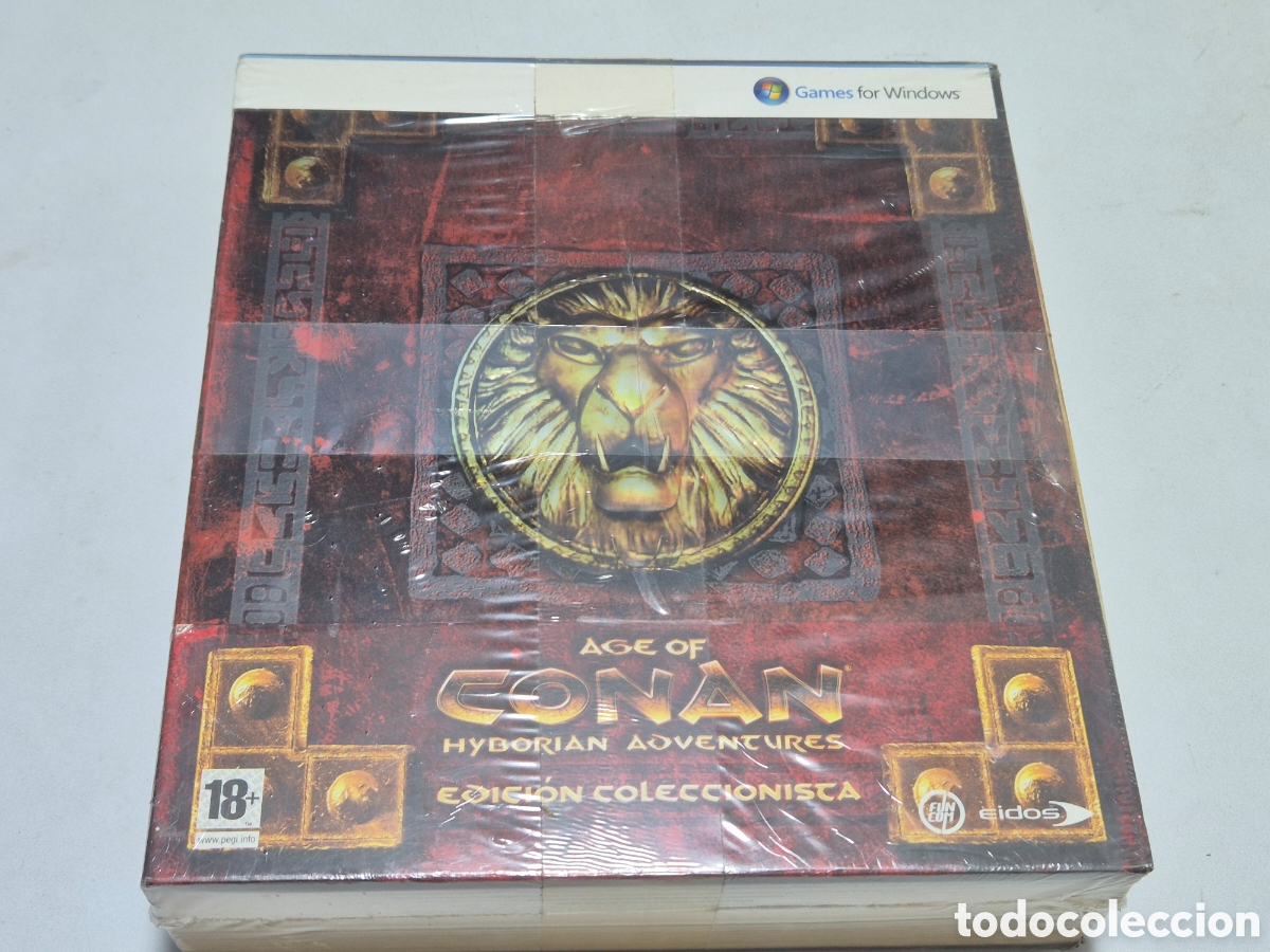 Videojuegos y Consolas: AGE OF CONAN HYBORIAN ADVENTURES EDICION COLECCIONISTA