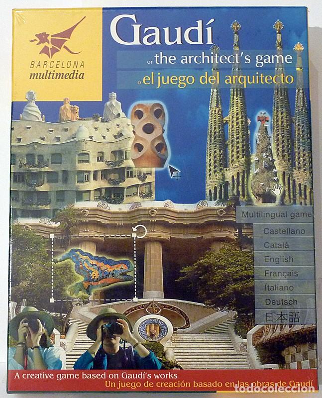 Videojuegos y consolas: GAUD&Iacute;, EL JUEGO DEL ARQUITECTO - CD ROM - WINDOWS - 2001 - PRECINTADO - Foto 1