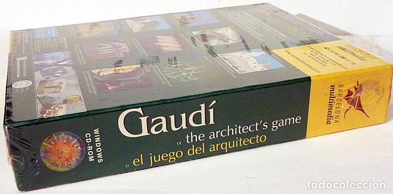 Videojuegos y consolas: GAUD&Iacute;, EL JUEGO DEL ARQUITECTO - CD ROM - WINDOWS - 2001 - PRECINTADO - Foto 3