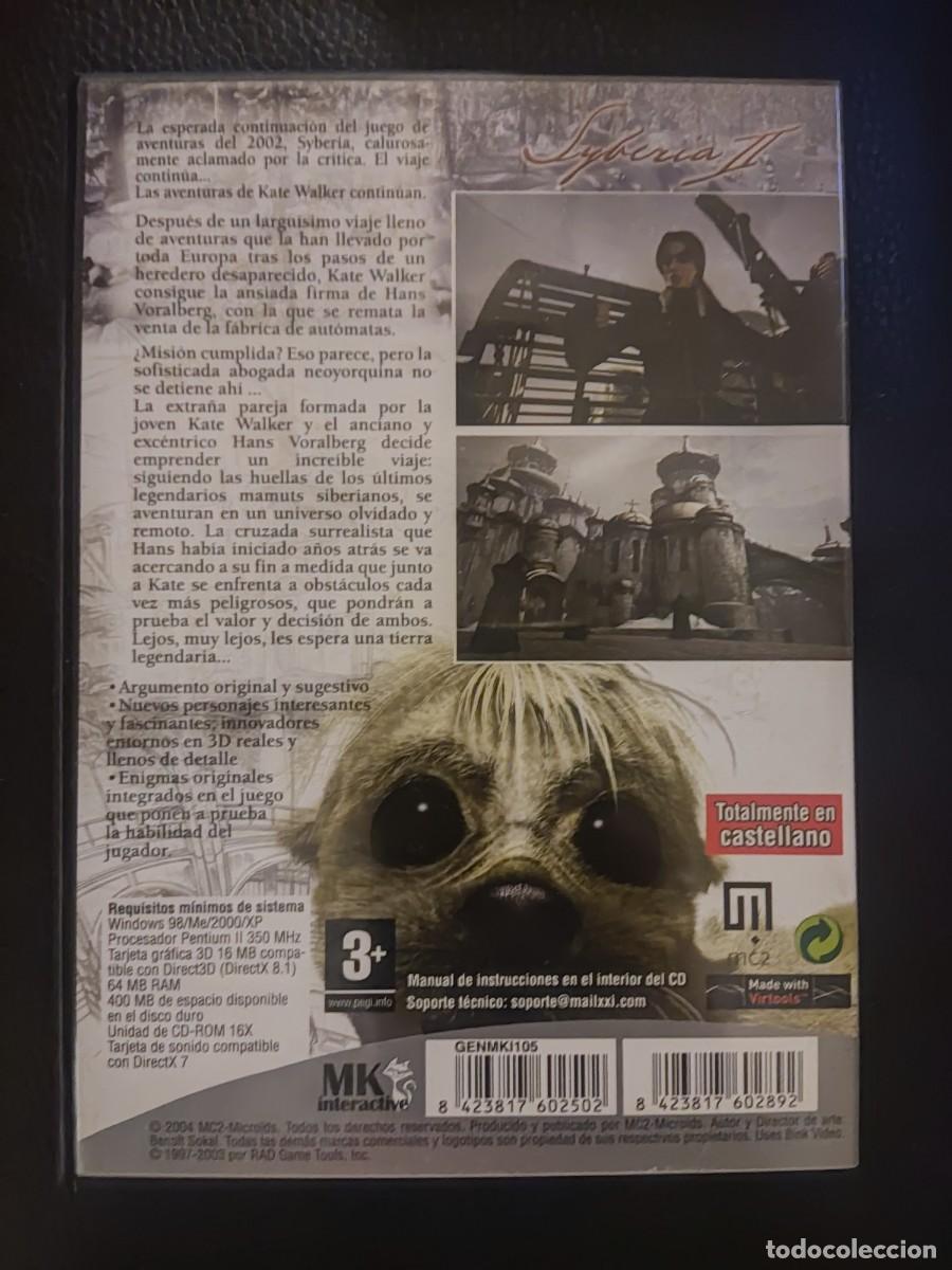 Videojuegos y consolas: Syberia 2 PC B. Sokal - Foto 2