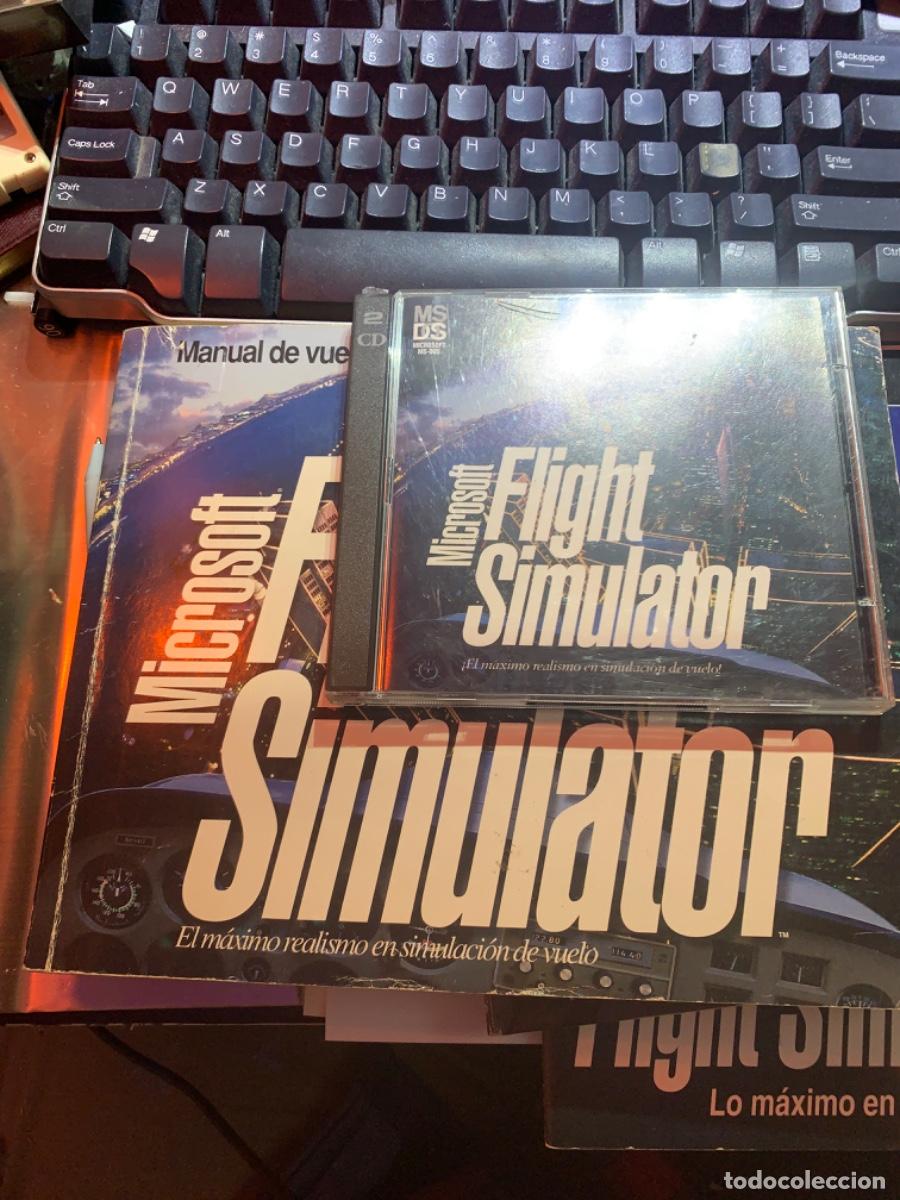 Videojuegos y consolas: MICROFOLT FLIGHT SIMULATOR JUEGO Y MANUAL - Foto 1