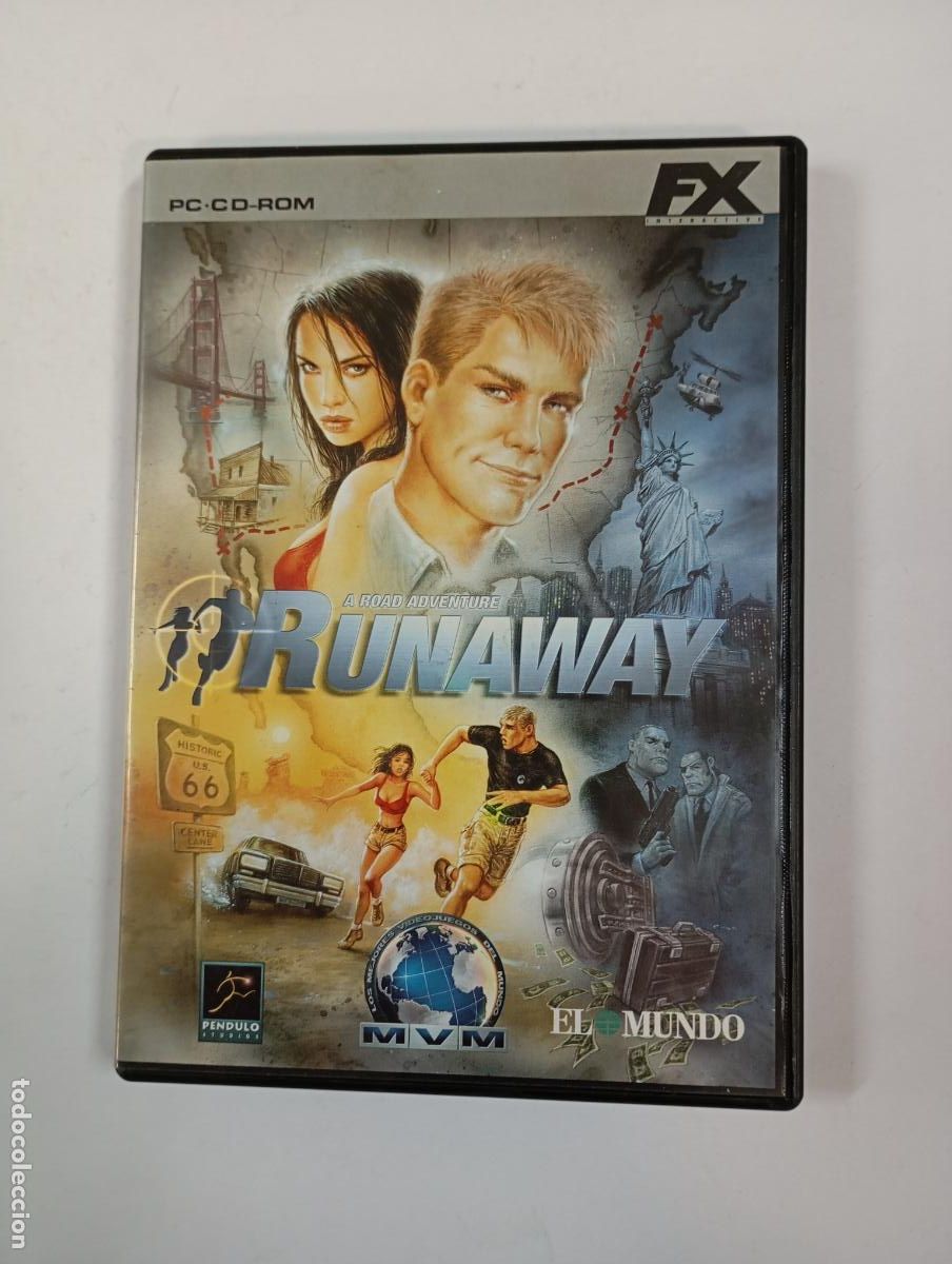 Videojuegos y consolas: RUNAWAY - A ROAD ADVENTURE - PC CD ROM. TDKV142 - Foto 1