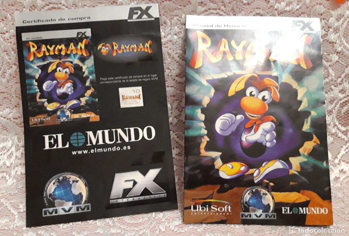 Videojuegos y consolas: RAYMAN, CODE GAME PC CD ROM. UBISOFT JUEGO - Foto 3
