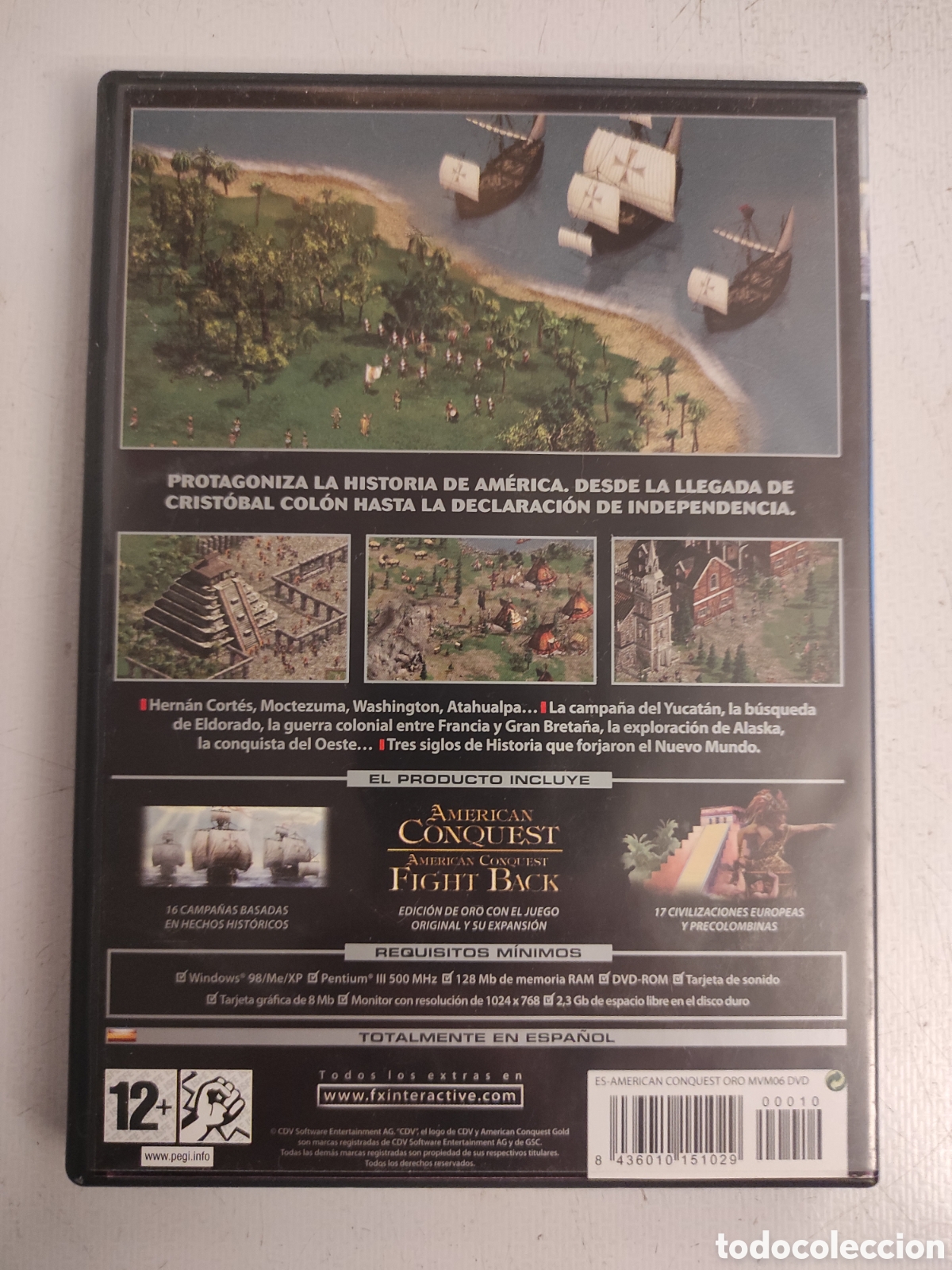 Videojuegos y consolas: American Conquest: edici&oacute;n de oro - Foto 2