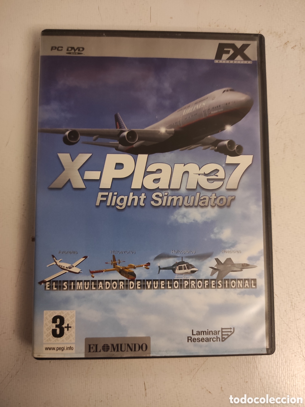 Videojuegos y consolas: X-Plane 7: flight simulator - Foto 1