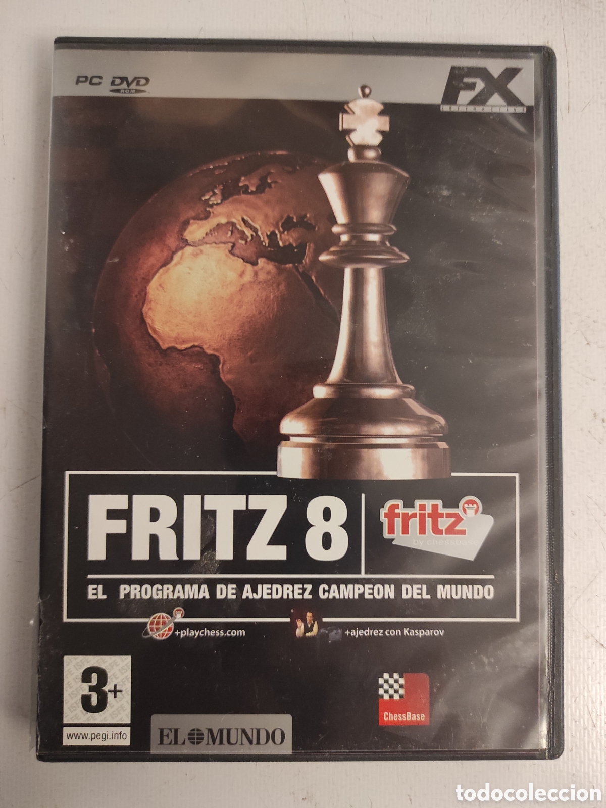 Videojuegos y consolas: Fritz 8: ajedrez (juego PC) - Foto 1