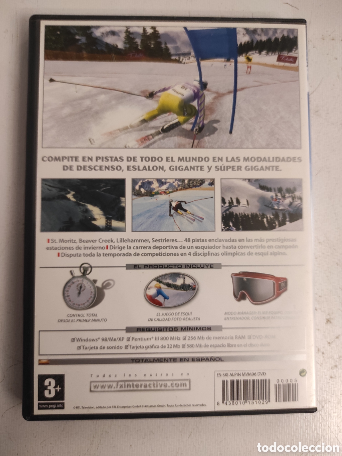 Videojuegos y consolas: Ski Alpine (juego PC) - Foto 2