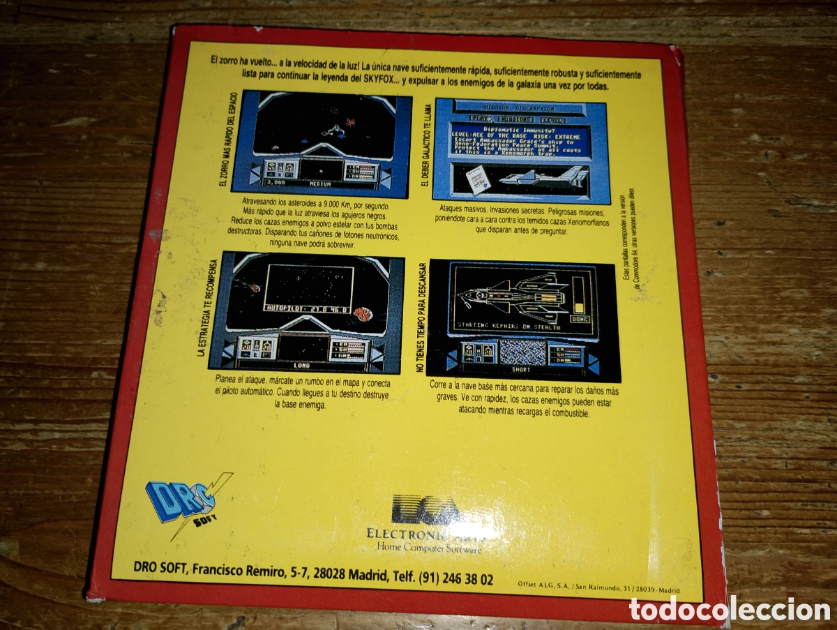 Videojuegos y consolas: SKYFOX II - THE CYGNUS CONFLICT - Foto 3