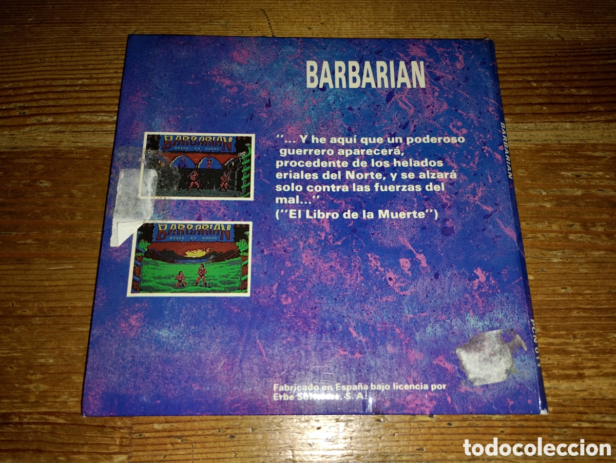 Videojuegos y consolas: BARBARIAN - EL GUERRERO DEFINITIVO - Foto 3
